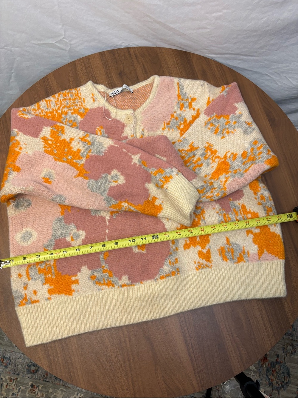 ZARA Floral Sweater - Picture 11 of 13